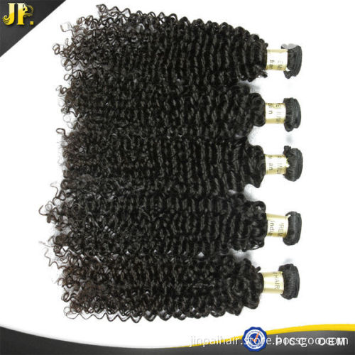 2015 jp hair hot sale Indian Curly Remy Hair Extension Weave